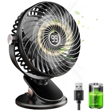 Mini Ventilatore USB Portatile Silenzioso 5V - Scrivania Casa Ufficio