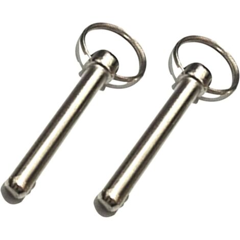 Garneck Perno Sgancio Rapido in Metallo Inossidabile 2 Unitá per Barche Accessori Nautici Compatibile Tendalini Bimini e Strutture Marine