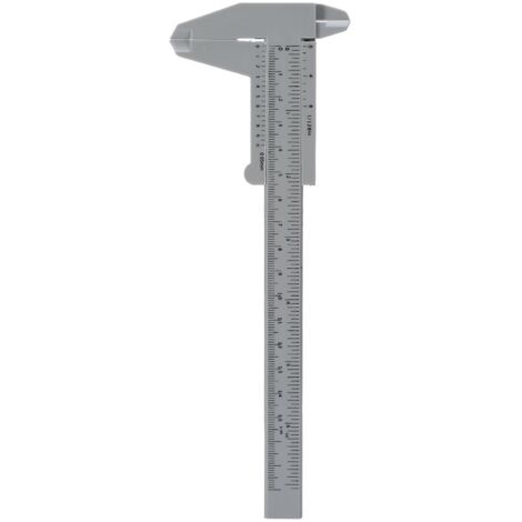 Mini calibro da 150 mm, calibro a corsoio retrò in plastica, strumento ...