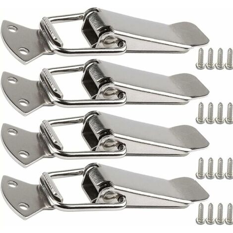 SUPVOX 4 Chiusure A Rullo In Acciaio Inox Per Armadietti Yacht E Porte Barche – Fermo Tensione Per Portelli E Armadi Nautici, Set Anti-vibrazione