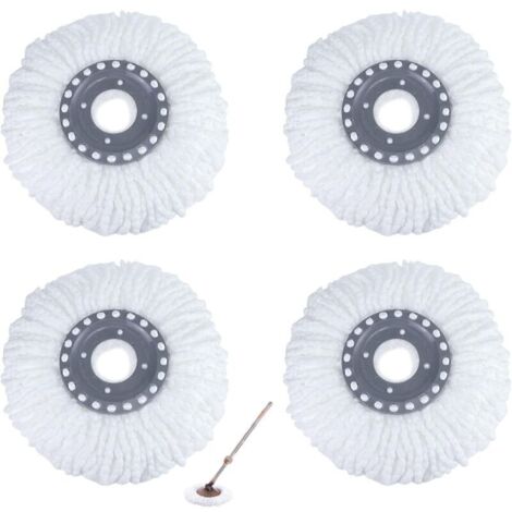 Fixbetter 8 Pezzi Panni Ricambio per Vileda Steam Cleaner, per Vileda Steam Plus Cleaner, Lavabili e Riutilizzabili Mop Pad Accessori di Ricambio