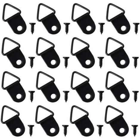 Kit Completo Di 331 Pezzi Per Appendere Quadri E Cornici, Ganci Resistenti Assortiti Con Filo, Anelli A D E Chiodi, Ferramenta Dorata, Pesi Da 4,5 A 34 Kg