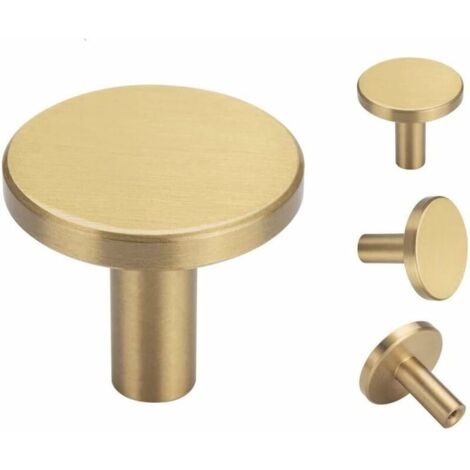 LOGOFUN Ganci A Muro A Forma Di Fiocco In Ottone Dorato - Set Da 2 - Porta Cappelli, Asciugamani, Chiavi - Dimensioni 7,9x6,9 Cm - 4