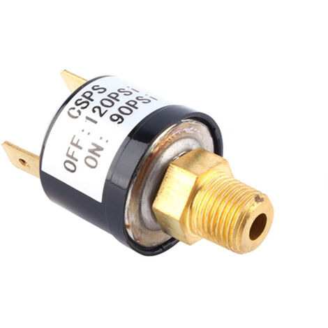 Valvola Di Riempimento Per Serbatoio Compressore Aria Yctze, In Ottone Nichelato, Filetto 1/8 NPT - 6