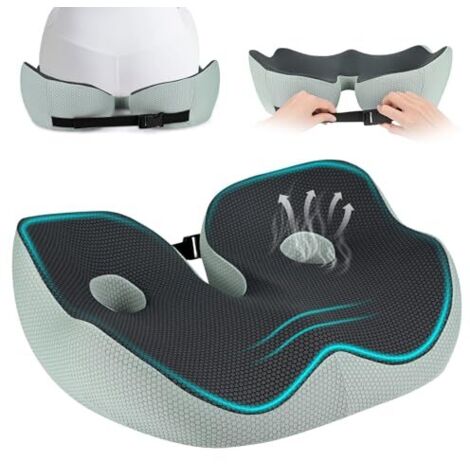 Cuscino Per Sedile In Memory Foam, Cuscino Per Sedile Ortopedico Per Alleviare Il Dolore Seggiolino Auto Sedia Da Ufficio O 86328431