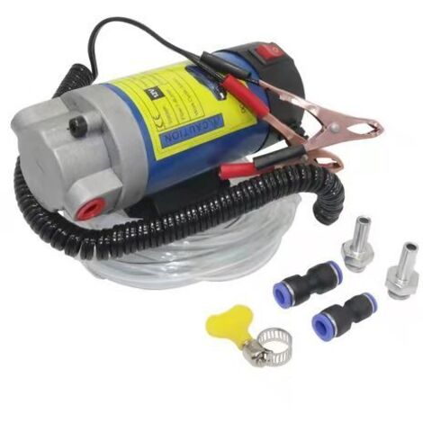 [NON UTILIZZATO] Pompa per cambio olio motore da 12 V e 100 W, pompa per estrazione olio motore, pompa per cambio olio adatta per auto, camper, moto, barche, pompa per olio elettrica (1/5)