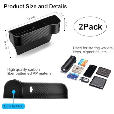 Borsa portaoggetti per sedile anteriore auto, borsa organizer per auto, portaborse per sedile posteriore auto, grande borsa organizer per sedile posteriore auto per snack, portafoglio YMYNY
