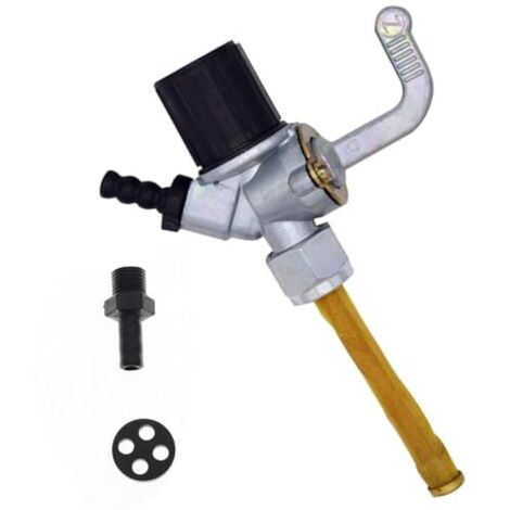 [NON UTILIZZATO] Rubinetto carburante per Simson S51, guarnizione rubinetto carburante per Simson S51 con filtro in ottone e sacca d'acqua per Simson S/SR50/60/80 S50 51 MZ ETZ125/150 (1/5)