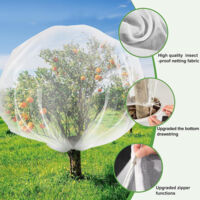2 Reti Protezione Piante Anti Uccelli E Insetti 100x150 Cm | Con Cordoncino Per Orto E Giardino
