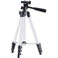 Trépied pour niveau laser – Hauteur réglable 33-103 cm – Pieds en caoutchouc pour terrains complexes – Sac de transport inclus
