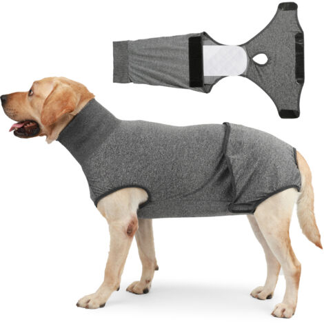 Traje para perros después de una cirugía, traje de protección para heridas de castración, traje de recuperación profesional para mascotas, camisa médica para perros, traje corporal después de una ciru