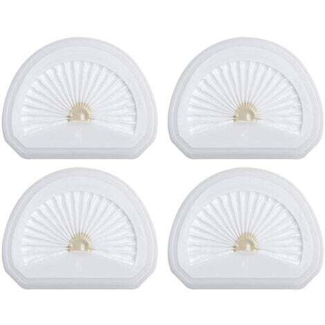 Paquete de 4 filtros para aspiradora de mano, compatibles con los filtros de repuesto Black & Decker VLPF10 y Dustbuster HLVA315J, HLVA320J00 N575266, reemplaza la pieza N600601. (1/5)