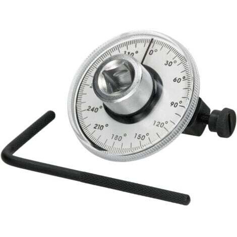 Llave dinamométrica angular ECD, goniómetro, entrada de 1/2 pulgada, indicador de par, instrumento de medición, ángulo de rotación, transportador, herramienta de taller, medición, automática, ajustabl (1/3)
