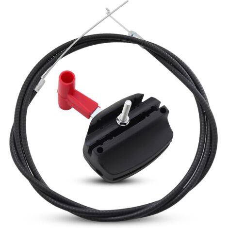 Cable de acelerador para cortacésped, cable de acelerador, kit de manija para cortacésped eléctrico de gasolina, cable de acelerador universal para cortacésped. (1/5)