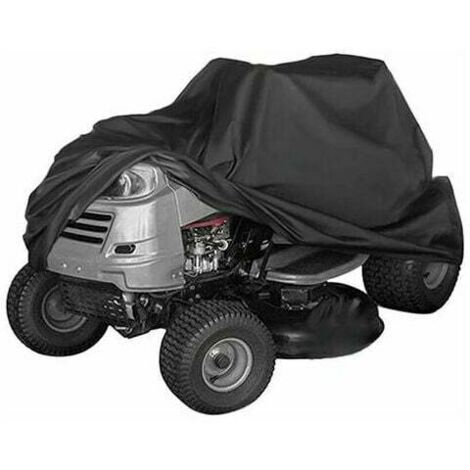 Lona para cortacésped, cubierta para capó de tractor cortacésped, impermeable, cubierta antipolvo para cortacésped, cubierta protectora resistente a los rayos UV