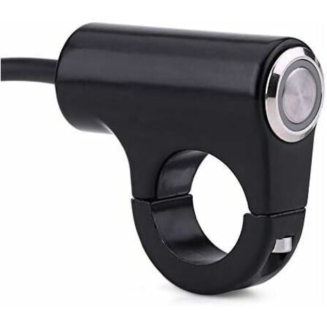 Interruptor de manillar impermeable, interruptor de manillar de motocicleta, interruptores de botón de motocicleta, interruptor de control de manillar, interruptor de control de motocicleta (modelo A) (1/5)