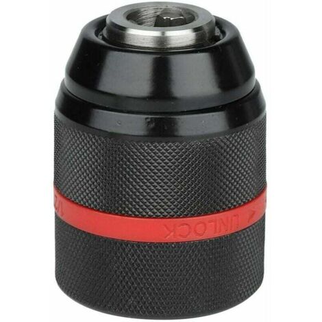 Mandril de taladro manual sin llave, 1/2-20UNF, 2,13 mm de montaje, autoajustable, para múltiples usos. (1/5)