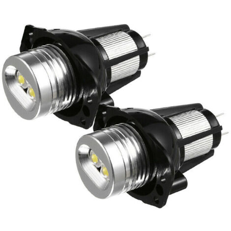 Luz LED Angel Eyes, 2 luces de posición LED Angel Eyes de 12 W con halo para lámparas de coche E90 E91 05-08 (1/5)