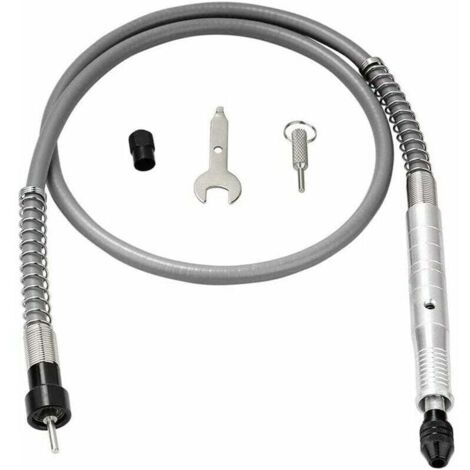 Cable de extensión flexible para taladro eléctrico de 3 mm, compatible con llave (dorado) (1/5)