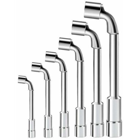 Juego de llaves de tubo de 6 piezas de 7-12 mm (1/5)