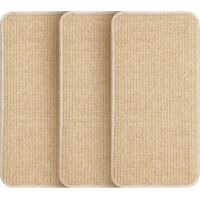Paquete de 3 alfombrillas rascadoras para gatos, tablas rascadoras de sisal, 40 x 30 cm, resistentes, aptas para puertas de sofás y muebles, para evitar arañazos y proteger alfombras y paredes.
