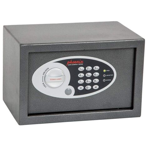 Coffre Fort De Sécurité Phoenix Vela Pour Maison & Bureau Ss0801e