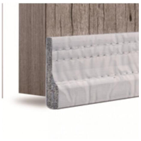 Bourrelet à clouer et agrafer – PVC lavable – Espacement 25 à 55 mm – Dimensions 6x30 cm – Finition blanche ou brune – Ellen