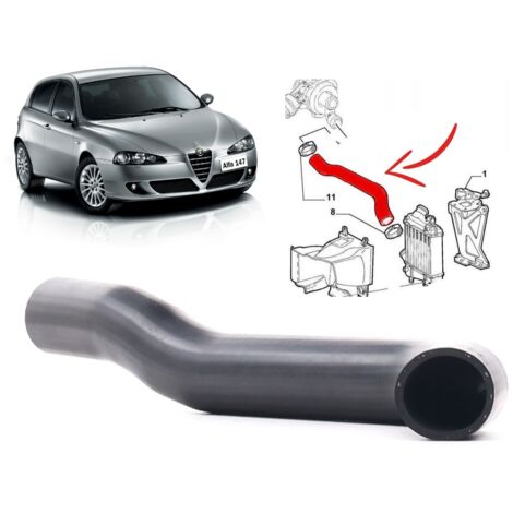 Tuyau d'air intercooler, Durite Turbo Alfa Romeo 147 156 GT (1/5)