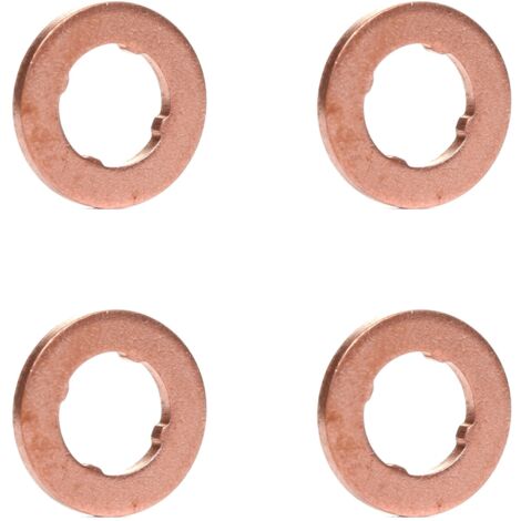 Lot de 4 joint d'injecteur en cuivre pour Audi Skoda Seat VW 1.6