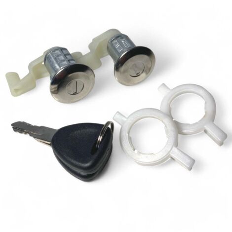 Barillet serrure de porte avec clé pour Renault Megane Scenic (1/5)