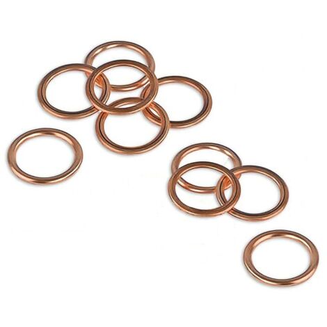 Lot de 20 joints de bouchon de vidange d'unité inférieure, joints de bouchon de vidange d'huile de carter pour moteurs hors-bord Mercury 115FS 150 EFI 4 temps et Mariner et accessoires MerCruiser Lot de 20 joints de bouchon de vidange d'unité inférieure, joints de bouchon de vidange d'huile de carter pour moteurs hors-bord Mercury 115FS 150 EFI 4 temps et Mariner et accessoires MerCruiser