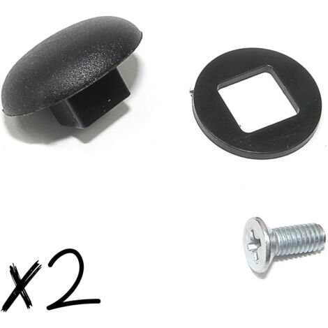 2x Clips Fixation Fenêtre Compatible Pour Citroen Berlingo