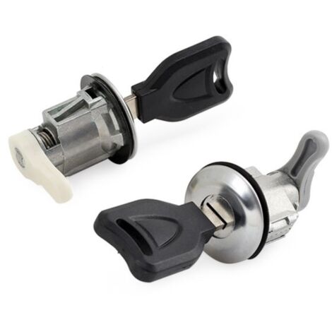 Barillet serrure de porte avant pour Peugeot 106 et 306 - 9170E4 (1/4)