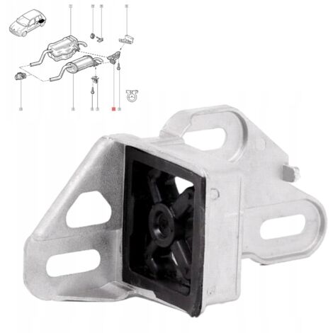 Ligne D'échappement Complète Pour Renault Kangoo I 1.9 DTI - Silencieux Avant/arrière Neuf