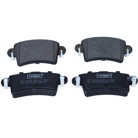 PLAQUETTES DE FREIN MAXGEAR RENAULT MASTER ARRIÈRE 98-/MOVANO (1/2)