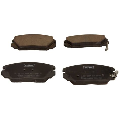 PLAQUETTES DE FREIN MAXGEAR AVANT HYUNDAI GRANDEUR/SONATA/TUCSON 2.0-3.3 04- (1/2)