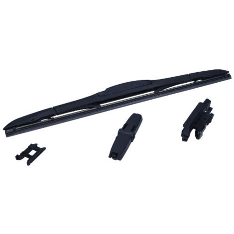 Balai d'essuie-glace Maxgear 400 mm/16 po, 1 pièce, hybride, multi-adaptateurs, 4 adaptateurs = 7 supports (1/2)