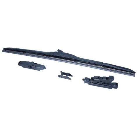Balai d'essuie-glace Maxgear 550 mm/22 po, 1 pièce, hybride, multi-adaptateurs, 4 adaptateurs = 7 supports (1/2)