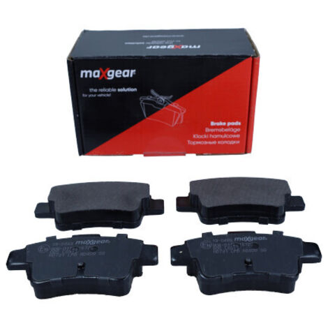 PLAQUETTES DE FREIN MAXGEAR ARRIÈRE FIAT GRANDE PUNTO 05-/EVO 09- SANS CAPTEUR (1/2)