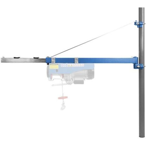 Güde 01715 Schwenkarm Träger Halterung 100-600kg Trägerarm für Seilwinde Hebezug (1/5)