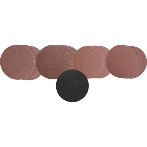 Güde Klett-Schleifscheiben-Set 13-tlg. K60 K80 K120 K240 Schleifpapier (1/5)