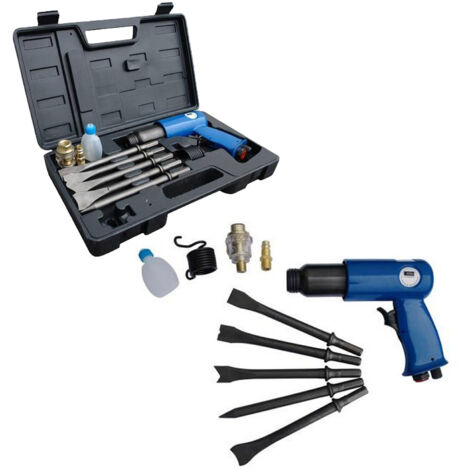 Güde Druckluft Meißelhammer Set 9 teilig