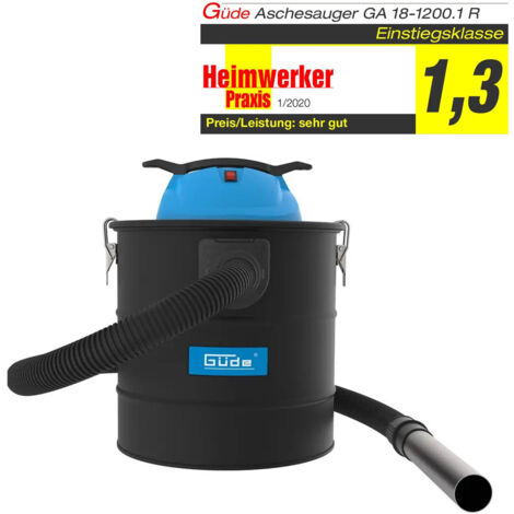 Güde Aschesauger Kaminsauger Sauger 1200 Watt Filter Selbstreinigung 18 Liter (1/5)