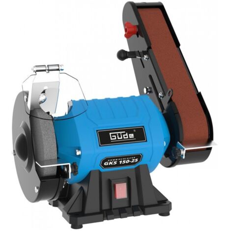 Güde Kombischleifer GKS 150-25 250W 150mm Scheibe 50mm Band 80K 36K