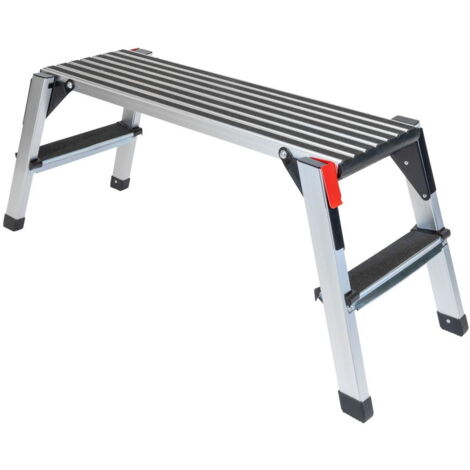 Güde Alu Arbeitsplattform Trittleiter Trittbank GAAP 960 bis 150 kg 960 x 300 mm