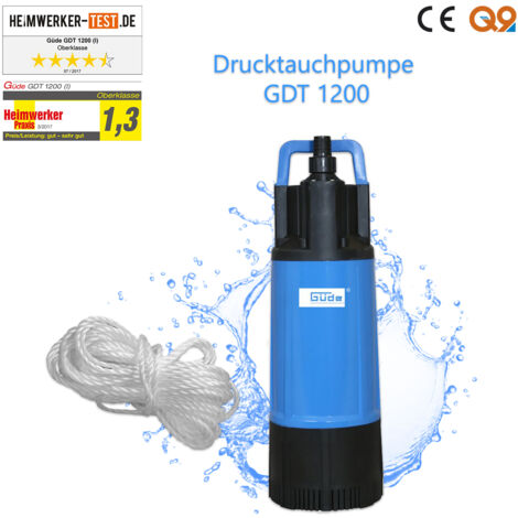 Güde Drucktauchpumpe GDT 1200