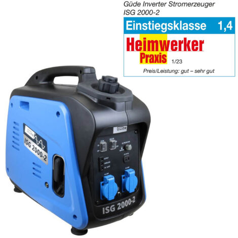 Güde Inverter Stromerzeuger Notstromaggregat Stromaggregat Generator ISG 2000-2 (1/5)