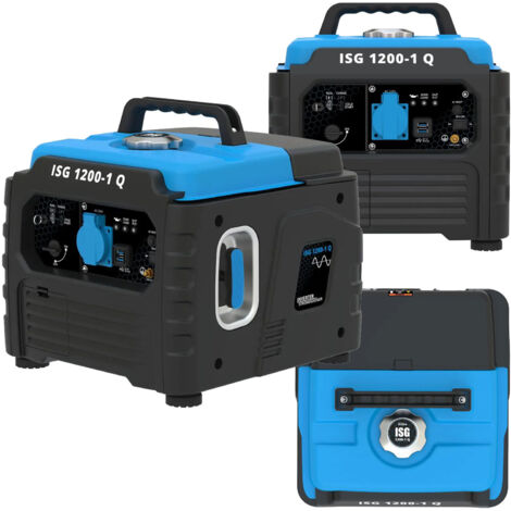 Güde Notstromaggregat Inverter Stromerzeuger ISG 1200-1 Q Benzin 1,3 kW 1200 W