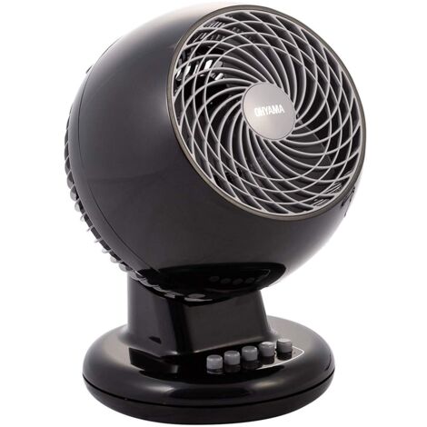 Woozoo ® by Ohyama, Ventilateur de bureau / de table puissant et silencieux, 32W, Oscillant, Réglable verticalement, Poignée, 3 vitesses, Pour surface 13m² - Woozoo PCF-M15 - Noir