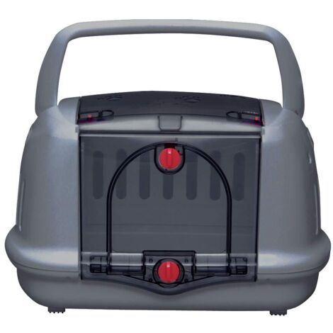 Iris Ohyama, Sac de transport 2 encoches latérales 2 ouvertures  pour chat, chien, rongeur - Pet House & CarryP-HC480, Gris